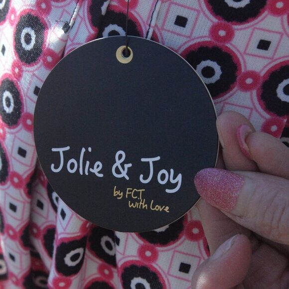 Jolie & Joy High Waist Skirt with Elastic Waistband Fuchsia Size Medium - Picture 3 of 5